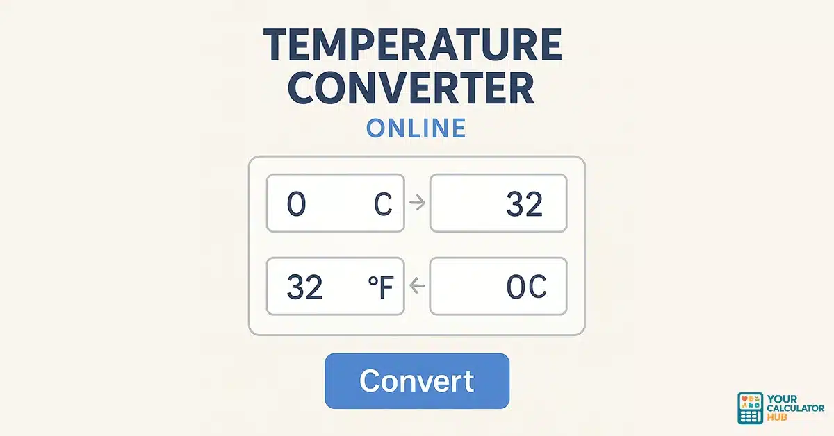 Temperature Converter Online – Convert Celsius to Fahrenheit Instantly