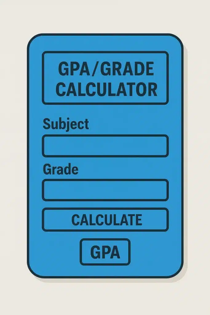 GPA and Grade Calculator – Calculate Your Grade Point Average Online