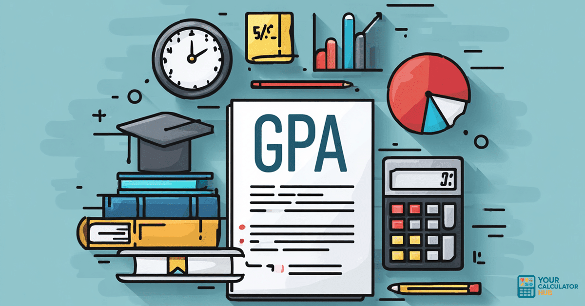 Student using GPA & Grade Calculator online
