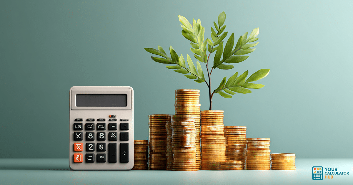 Compound Interest Calculator for savings and investment growth