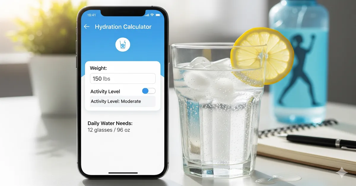 Hydration Calculator – Daily Water Needs for Optimal Health