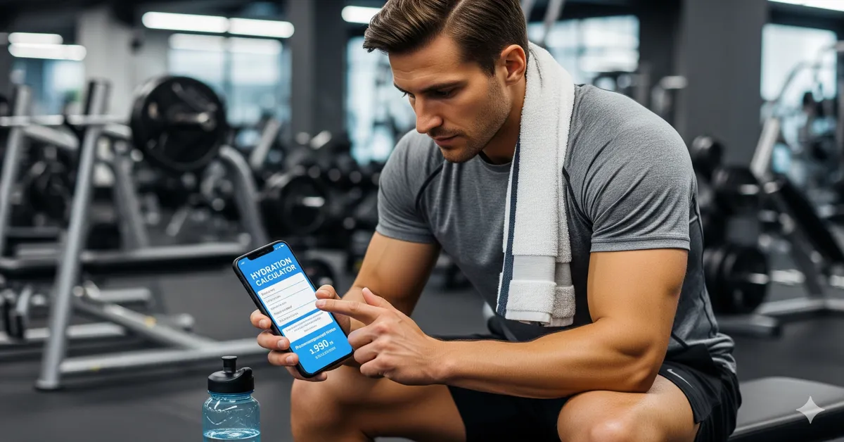 Hydration Calculator to Measure Daily Water Requirements