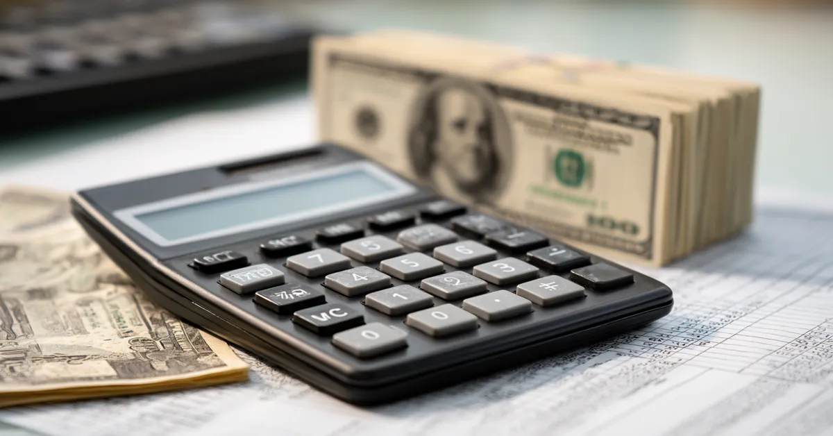 Loan repayment calculator showing savings with extra payments.