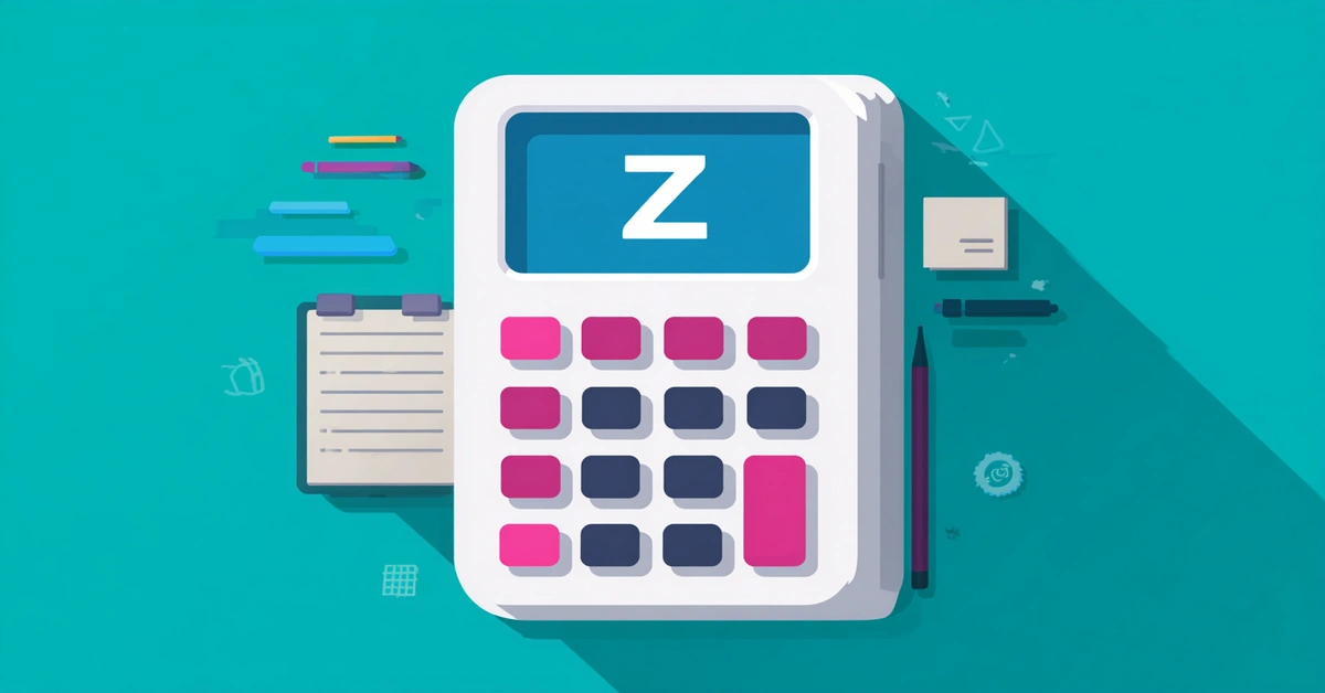 Z-Score Calculator showing how to measure data in statistics