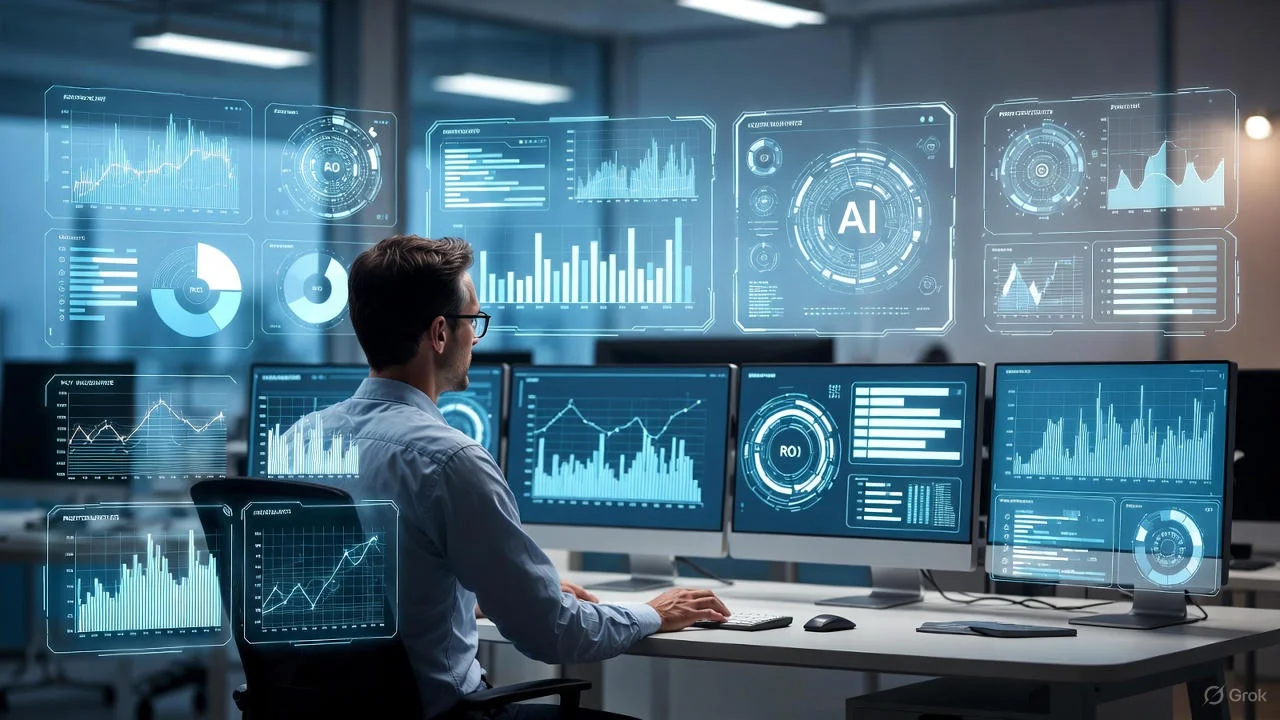 AI Productivity & Cost-Savings Calculator Dashboard Example
