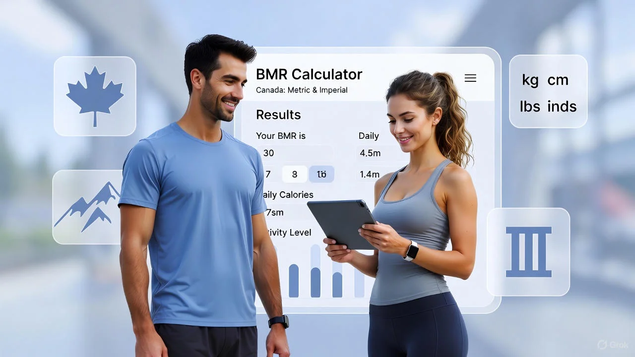 BMR Calculator (Canada: Metric & Imperial) step-by-step guide
