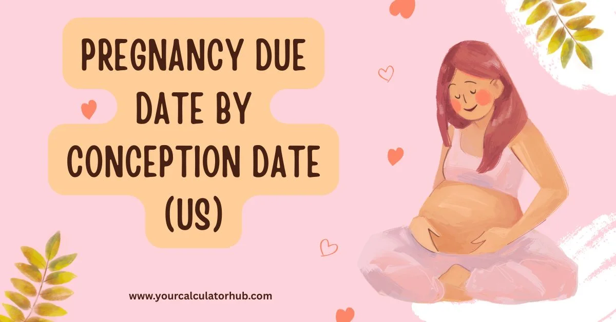 Pregnancy Due Date by Conception Date (US)