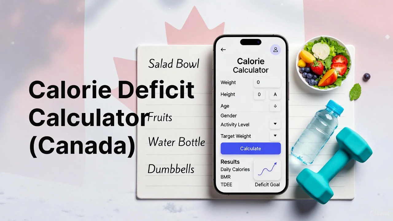 Calorie Deficit Calculator (Canada)—Step-by-Step Weight Loss Guide