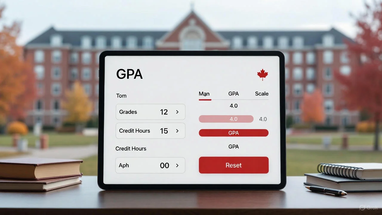 GPA Calculator (Canadian Universities)